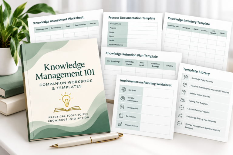 Knowledge Management 101: Companion Workbook & Templates